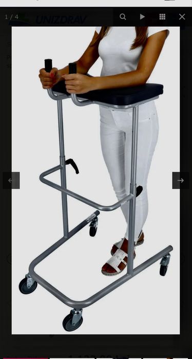 Vind Cadru de mers cu masa de sprijin