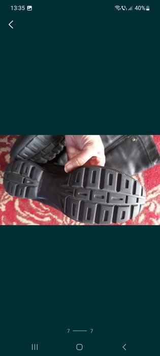 Cizme negre piele dama 37