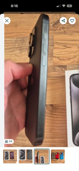 Продавам IPhone 15 Pro-Без забележка,като чисто нов!