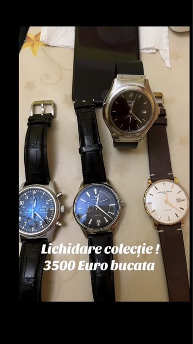 Ceas vanzare (lichidare colectie ) sunati