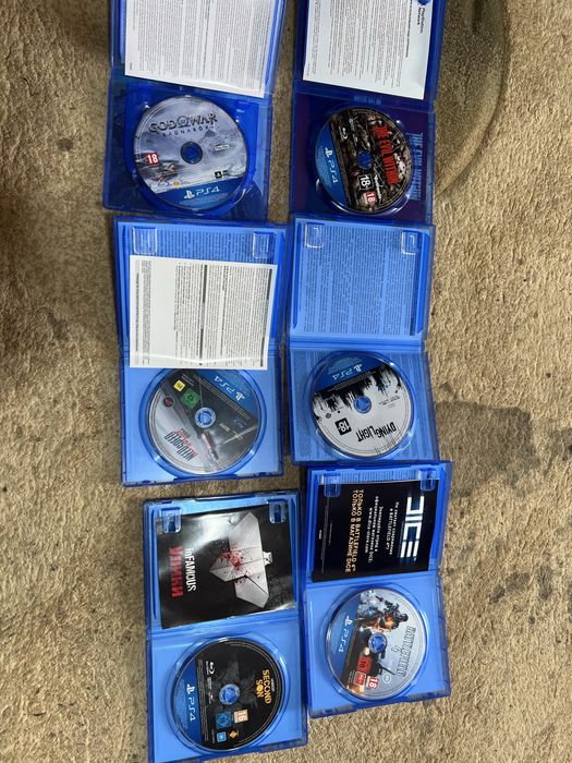 продам игры пс 4