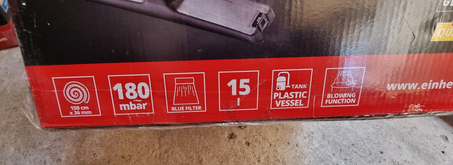 Прахосмукачка за мокро и сухо почистване Einhell Tc Vc 1815