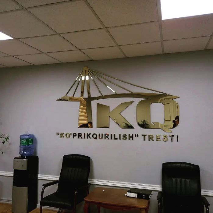 объёмные буквы..