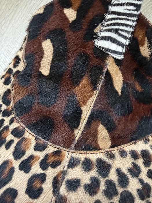 Дамски боти естествен косъм