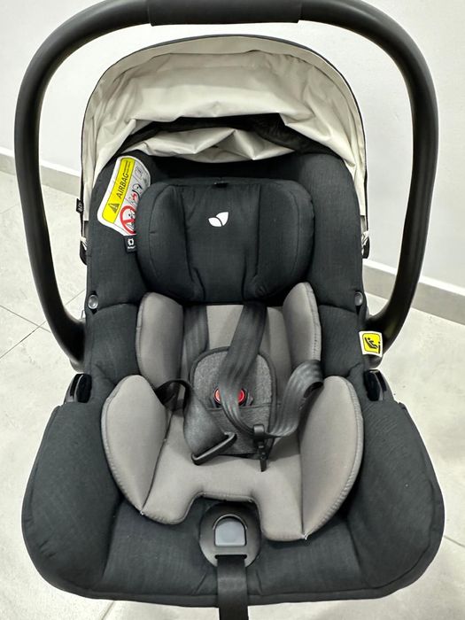 Cărucior 3 in 1 Joie Chrome + scoica i-Gemm