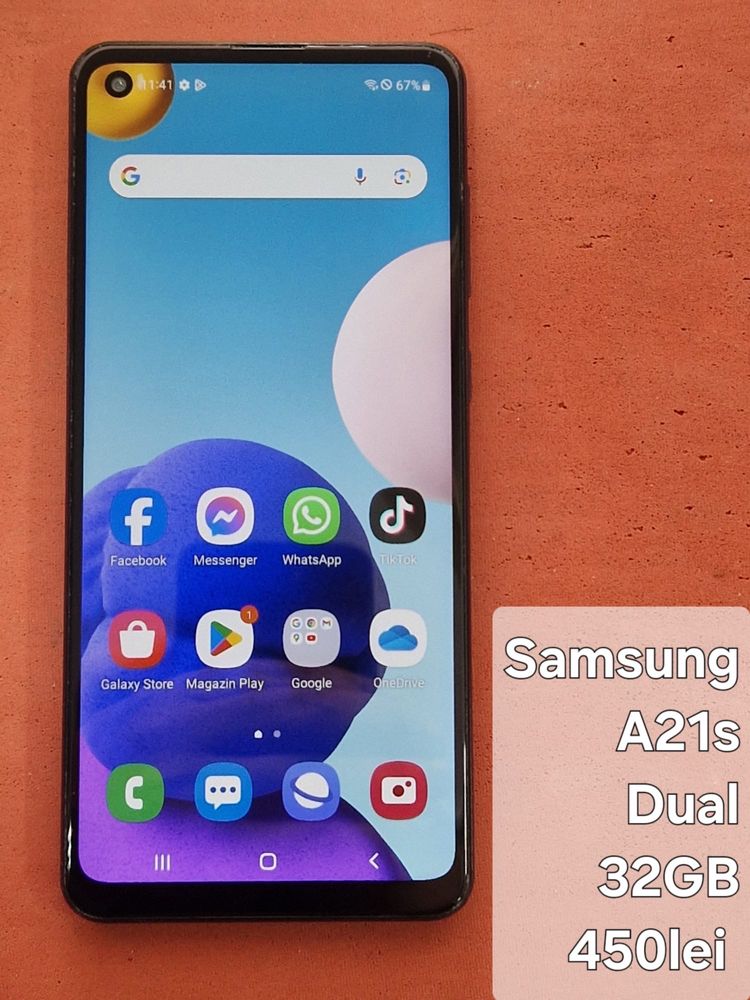 Samsung A21s- ofer garantie