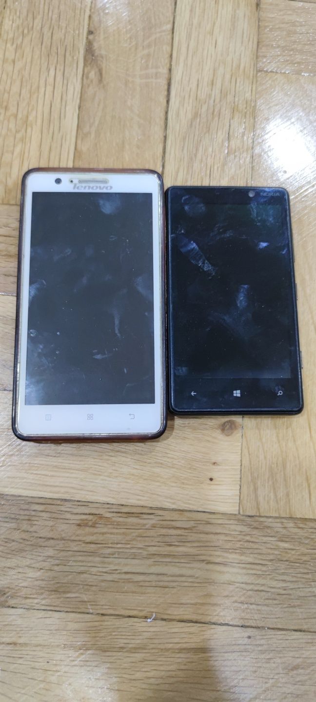 Телефони за части lenovo и nokia lumia 820