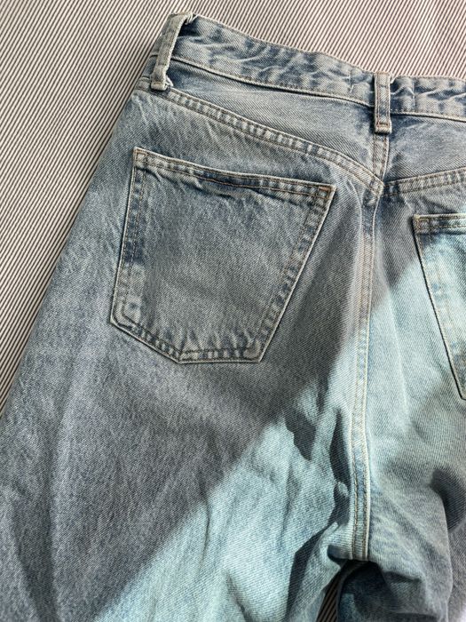 Светлосини дамски дънки Zara – отлично състояние