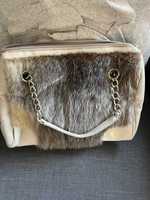 Чанта от естествен косъм  тюлен