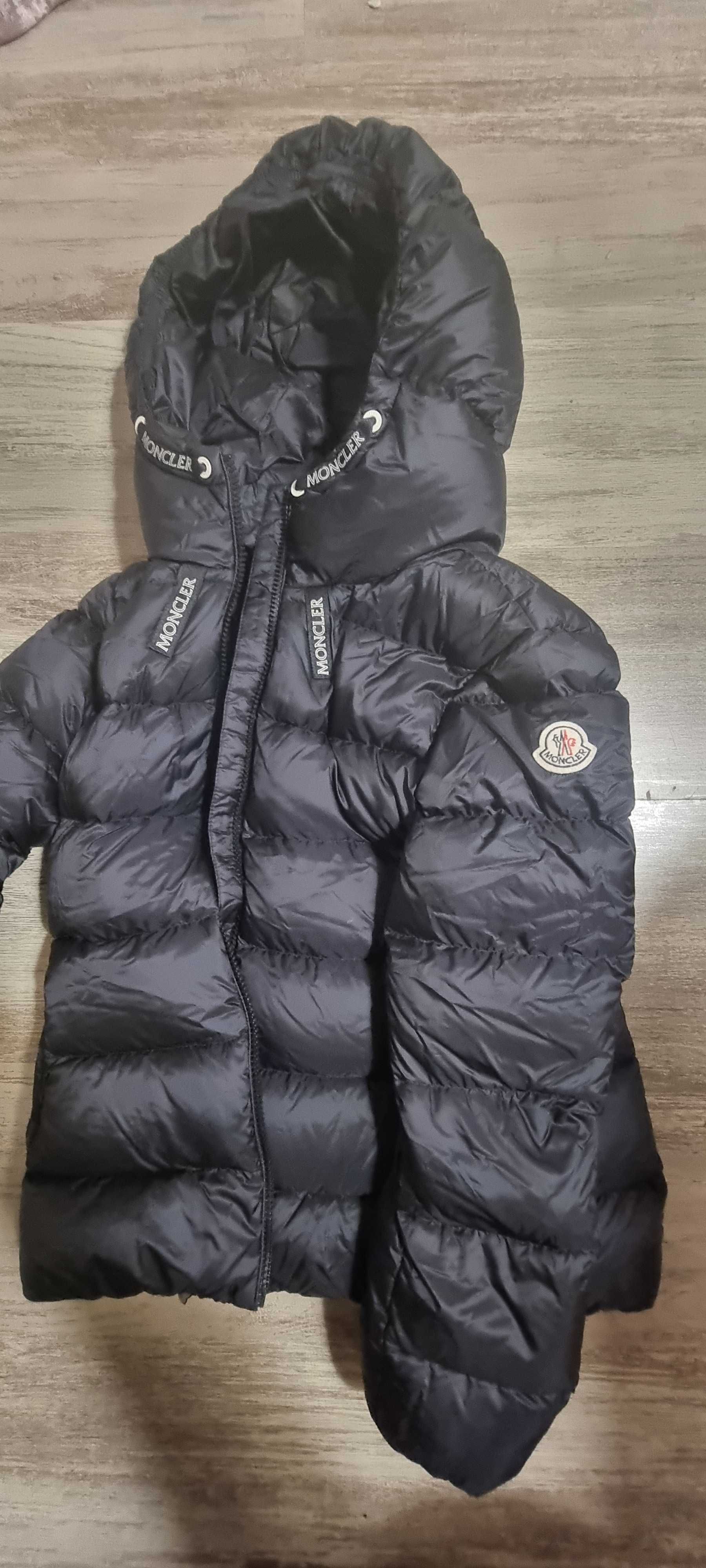 Moncler originala cu Puf de lebada pt copii 12 ani