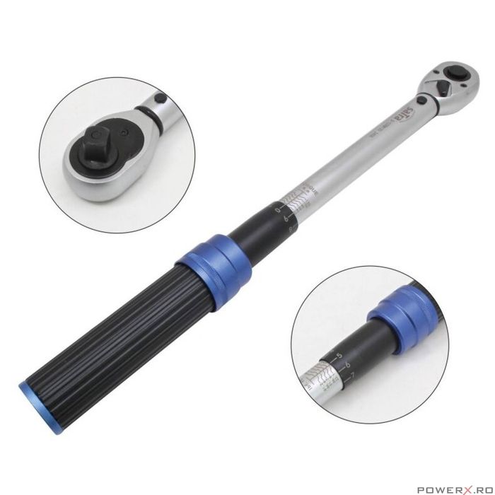 Cheie dinamometrica, 20-120 Nm 1/2'', Satra