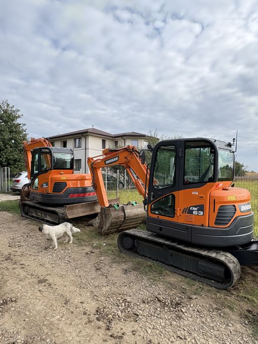 Închiriez excavatoare – preț avantajos 6 t 8,5 t