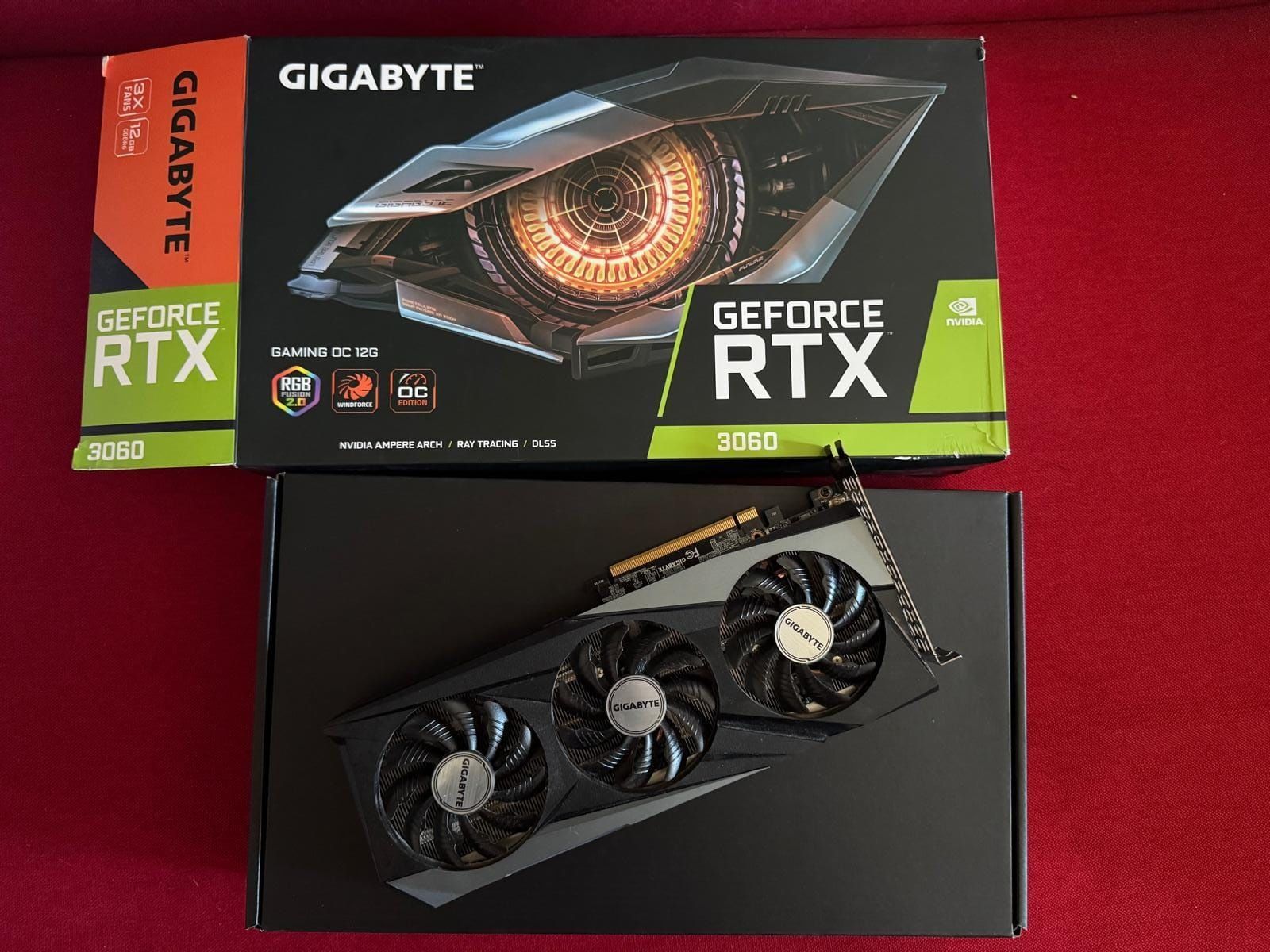 Placa video Gigabyte 3060 12gb