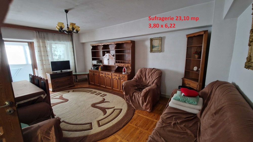 Apartament de închiriat – 4 camere, 104 mp – Unirii Nord, Buzău