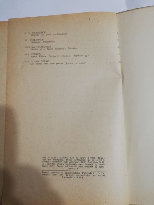 Studii de Literatura Universala