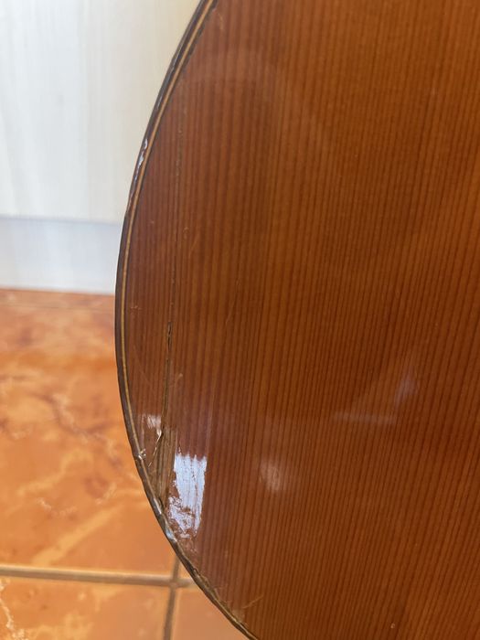 Chitara clasica flamenco Alhambra 4F Vintage cu defecte