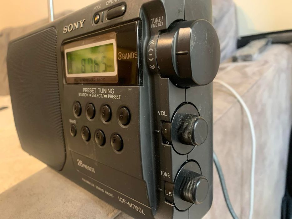 SONY ICF M760L Радио. Работи !