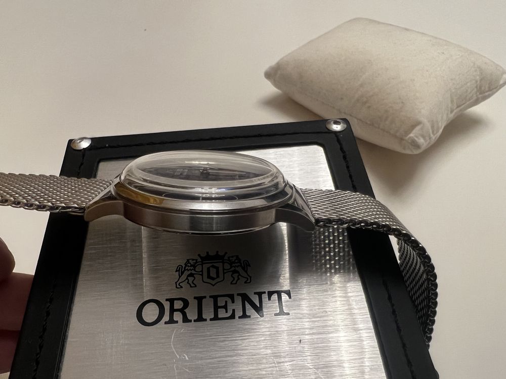 Orient Bambino Gen 3, cadran albastru