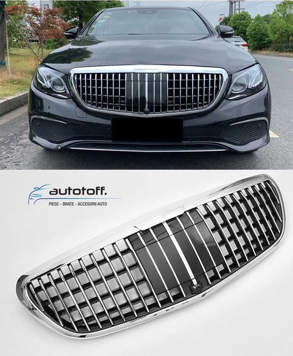 Grila compatibila Mercedes E-Class W213 S213 C238 A238 (16-19) MBH Design