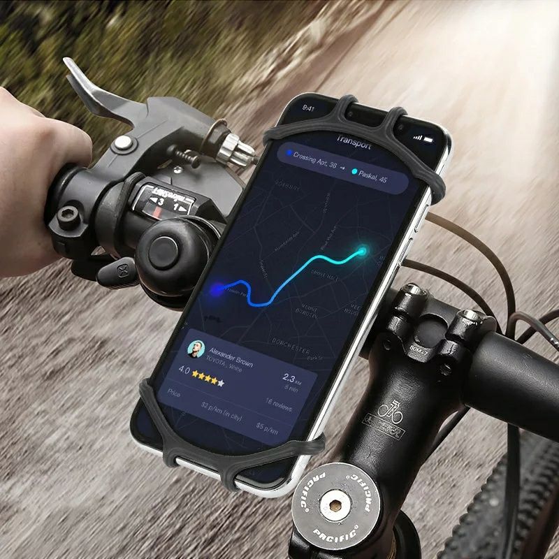 Suport silicon telefon, rotativ pt bicicleta,motocicleta,trotineta