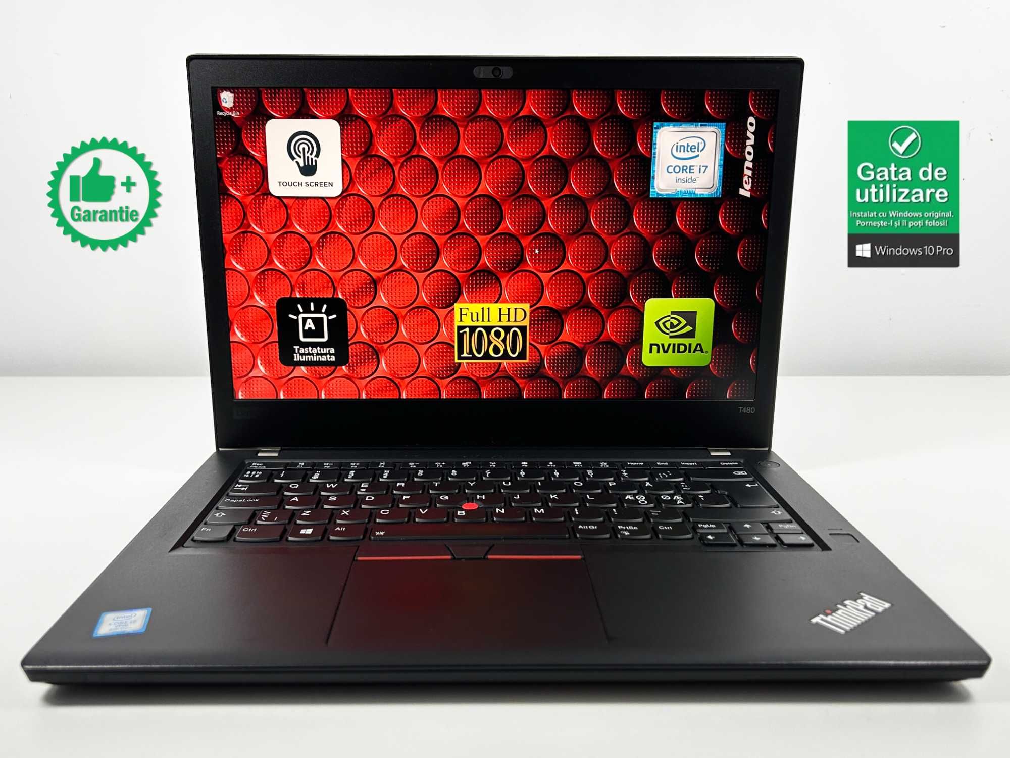 Laptop Lenovo Thinkpad i7 nVidia Touchscreen FullHD CA NOU