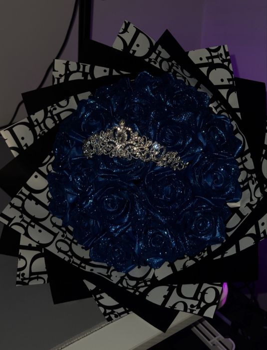 Buchet Flori Din Satin