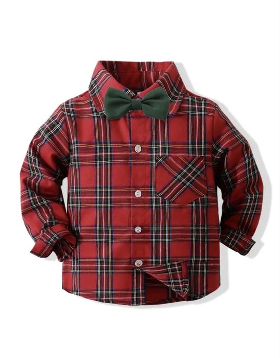 Детска коледна риза