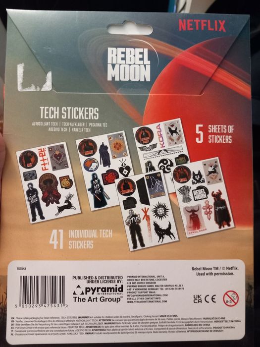 Rebel Moon magneti sau stickere noi