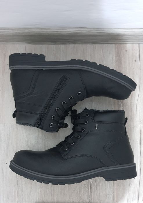 Ghete bărbați Lanetti – negre, îmblănite, confortabile