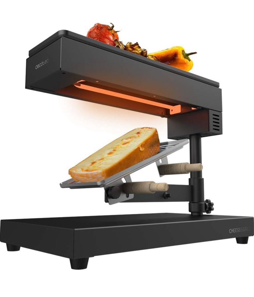 Gratar electric Cecotec Raclette Cheese&Grill 6000 Blac