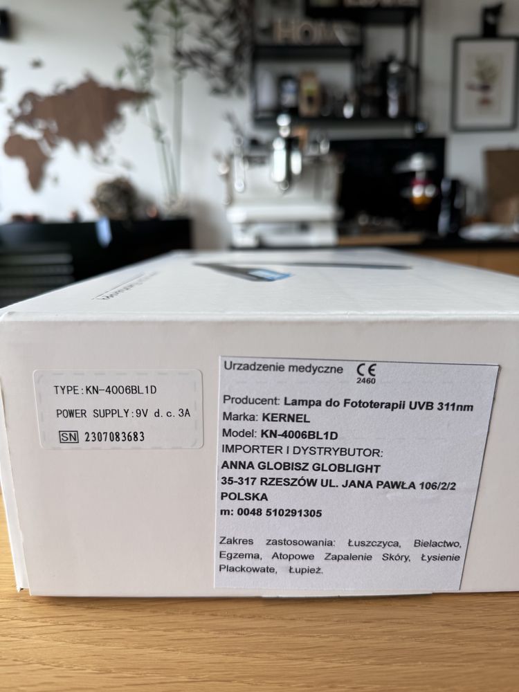Aparat fototerapie pentru psoriazis, Kernel, UVB, Alb