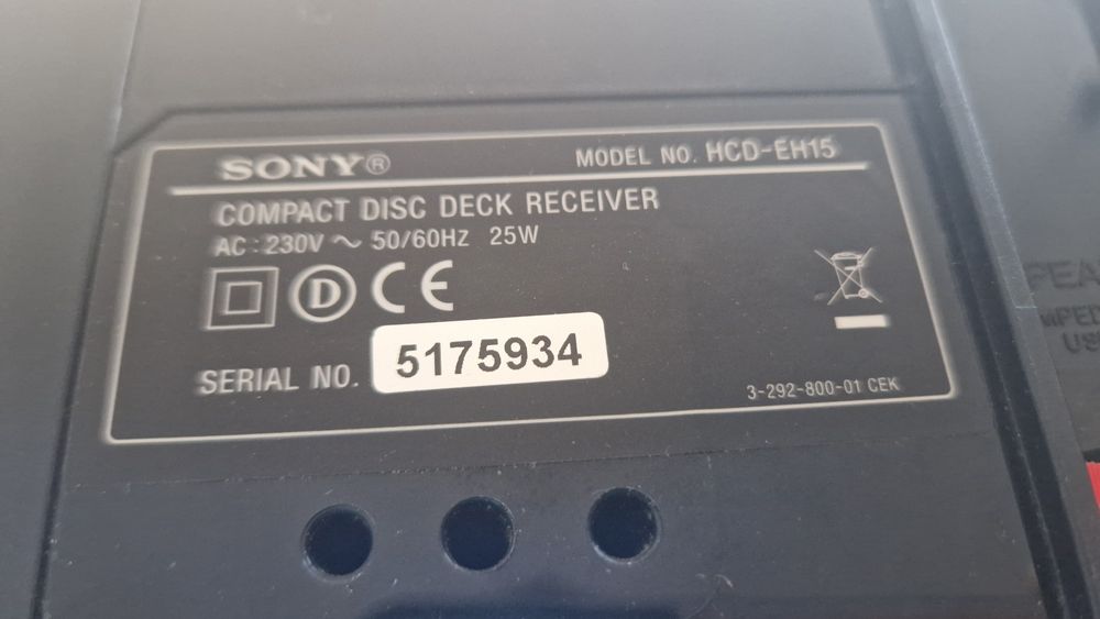 Sony Micro Hi-Fi System CMT-EH15