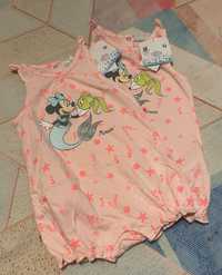 Pijama vara Disney, pentru fetite 68, 74, 92, 98