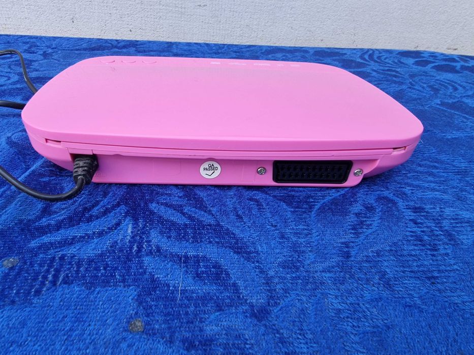 Pink DVD Player | Ar-Tech Model TVPDVDAW09 | SCART OUTPUT