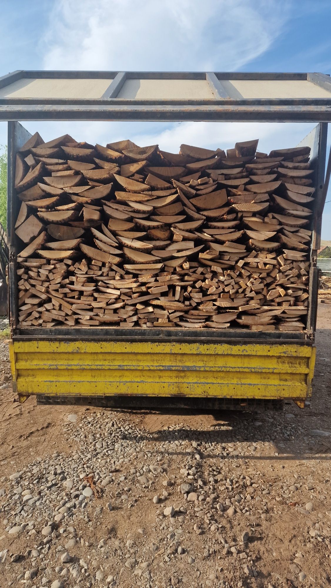 Lemn lemne de foc esență tare gata tăiate cu transport la domiciliu