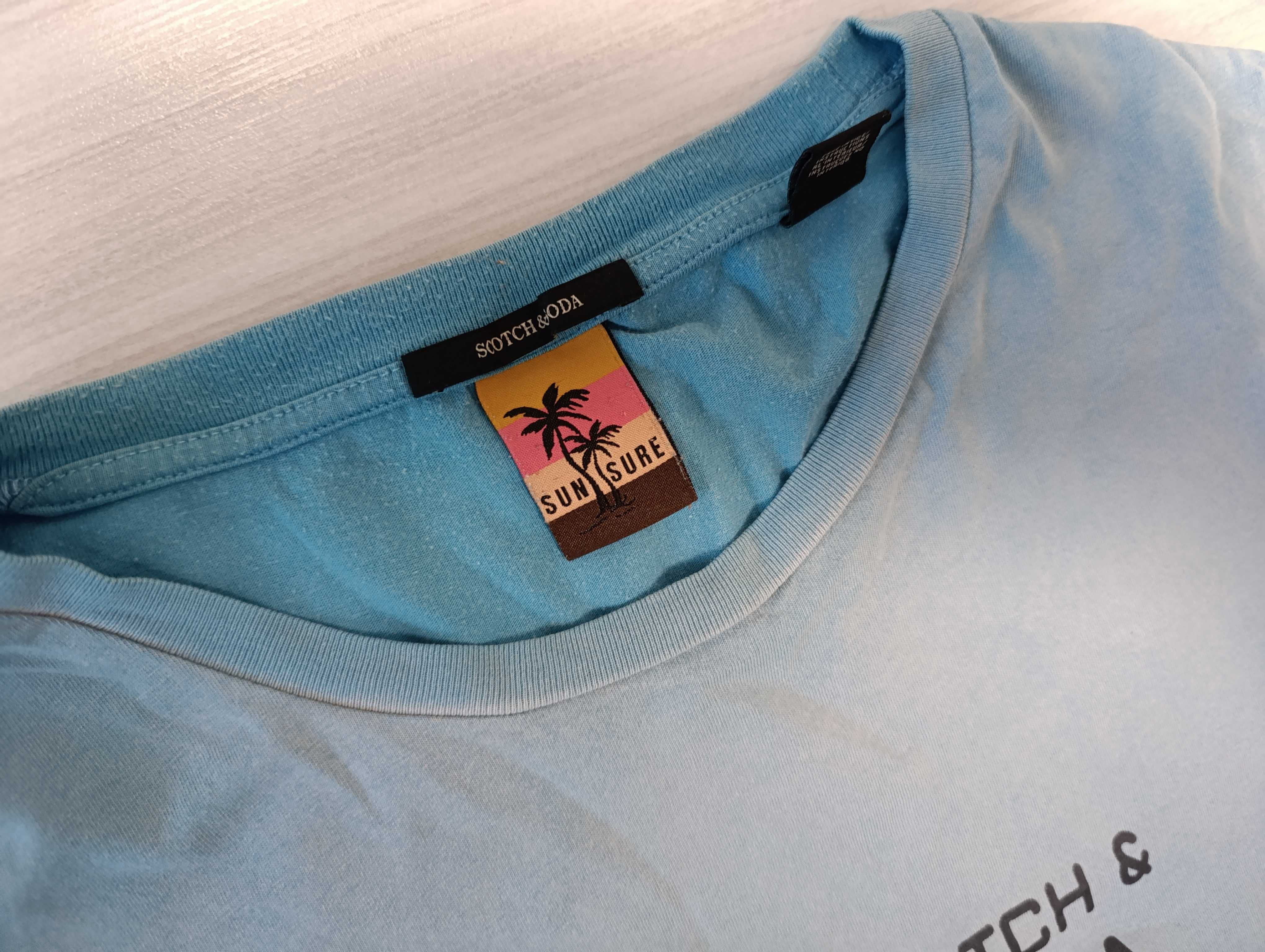 ''Scotch & Soda''оригинална мъжка тениска М размер
