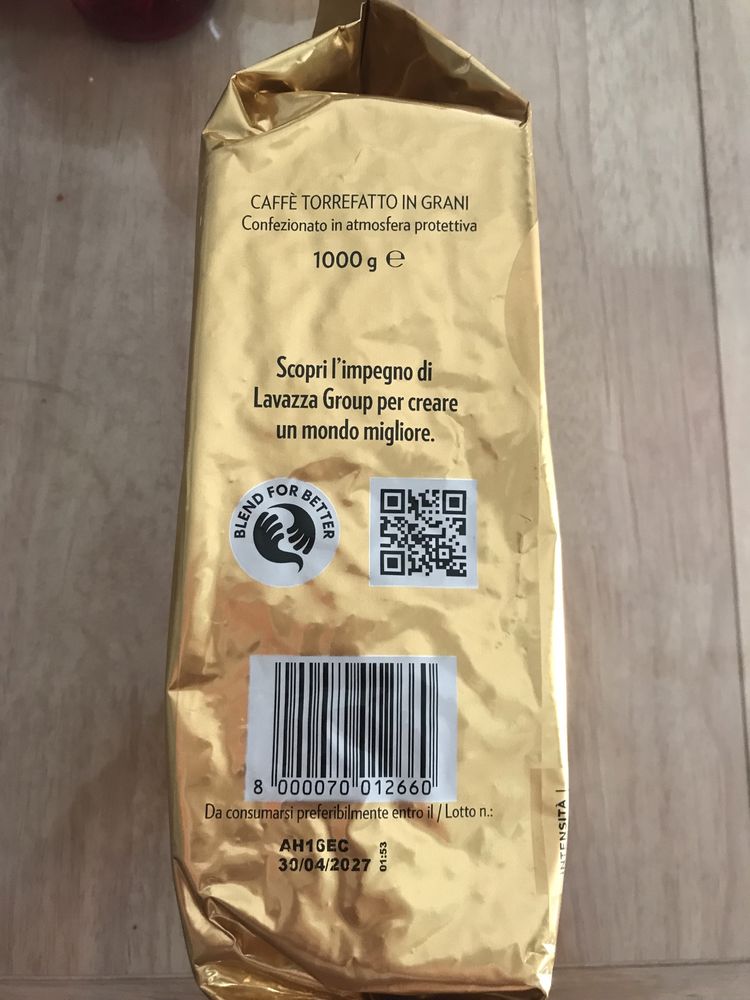 Cafea Lavazza Oro boabe