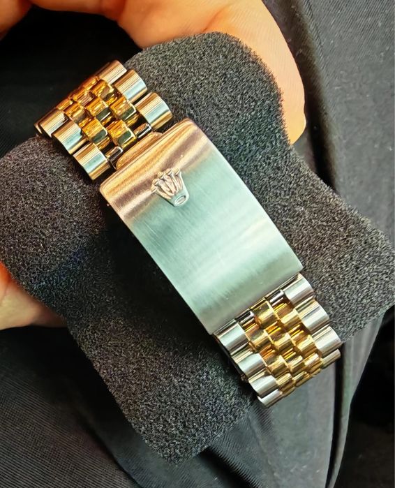 Rolex Datejust 36mm Act 2001 Aur Orel Jubilee Dial Diamante Fabrica