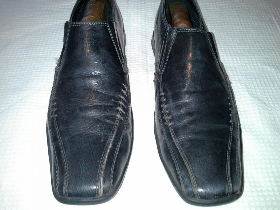 Pantofi piele calitate made in Italy, negri