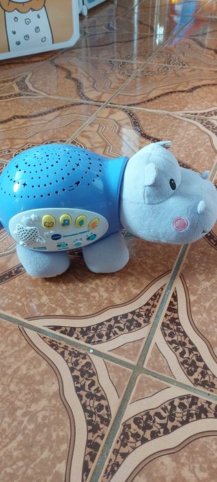 Jucărie de pluș Vtech Little Hippo Sleep Soother- cu sunete si lumini