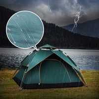 Cort camping,pliabil automat, 200x150x125cm,impermeabil, Albastru