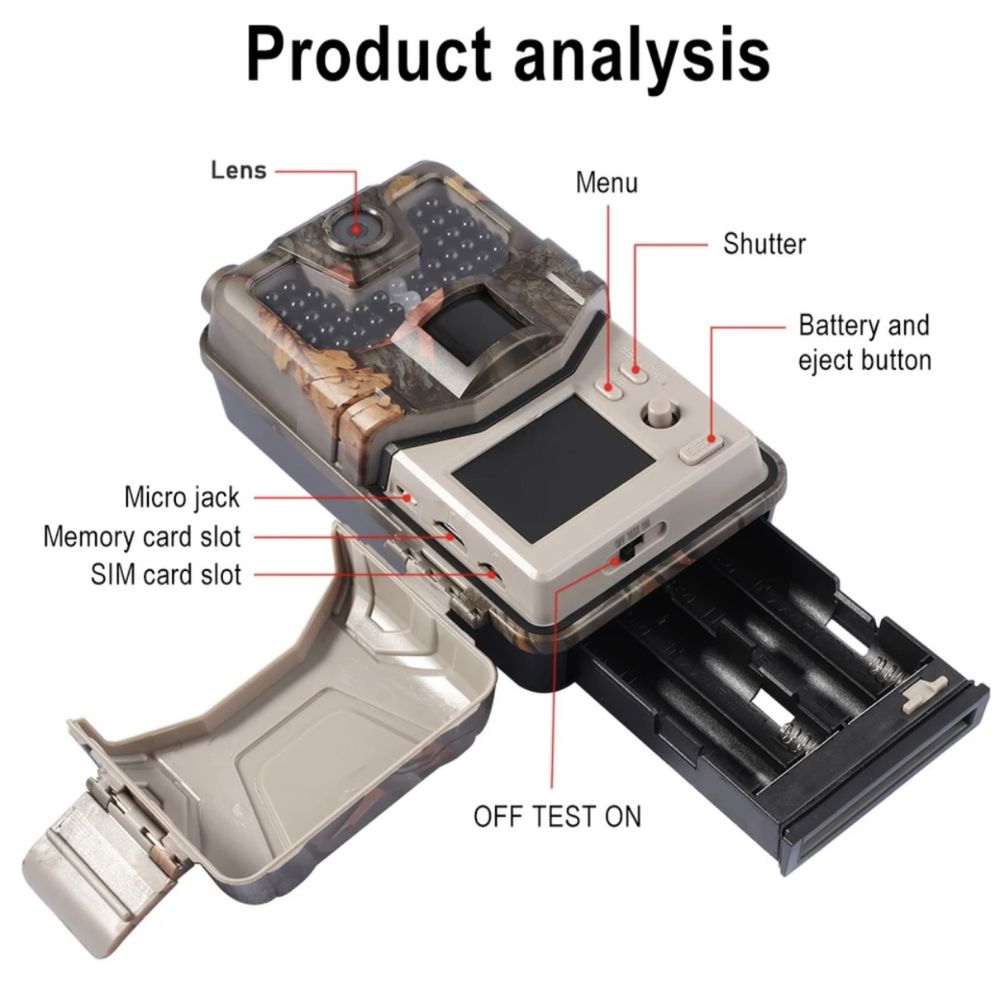 Camera supraveghere vanatoare HC-900LTE