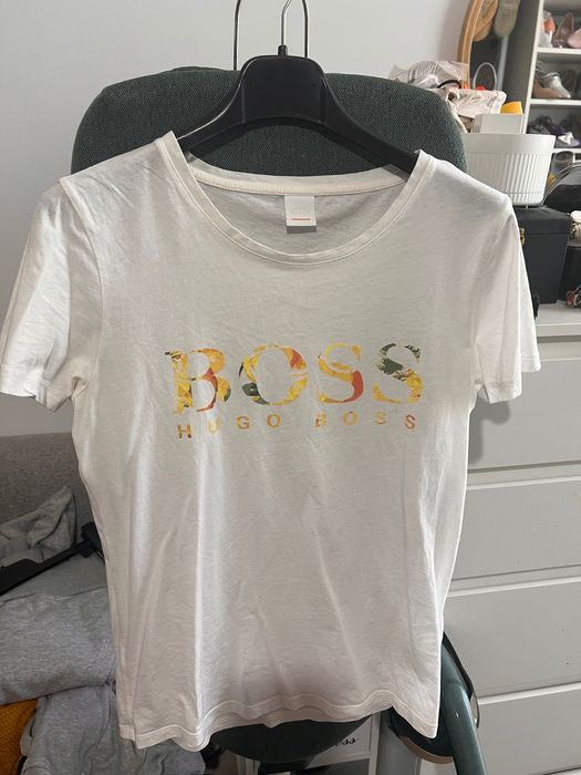 Tricou Hugo Boss S damă alb
