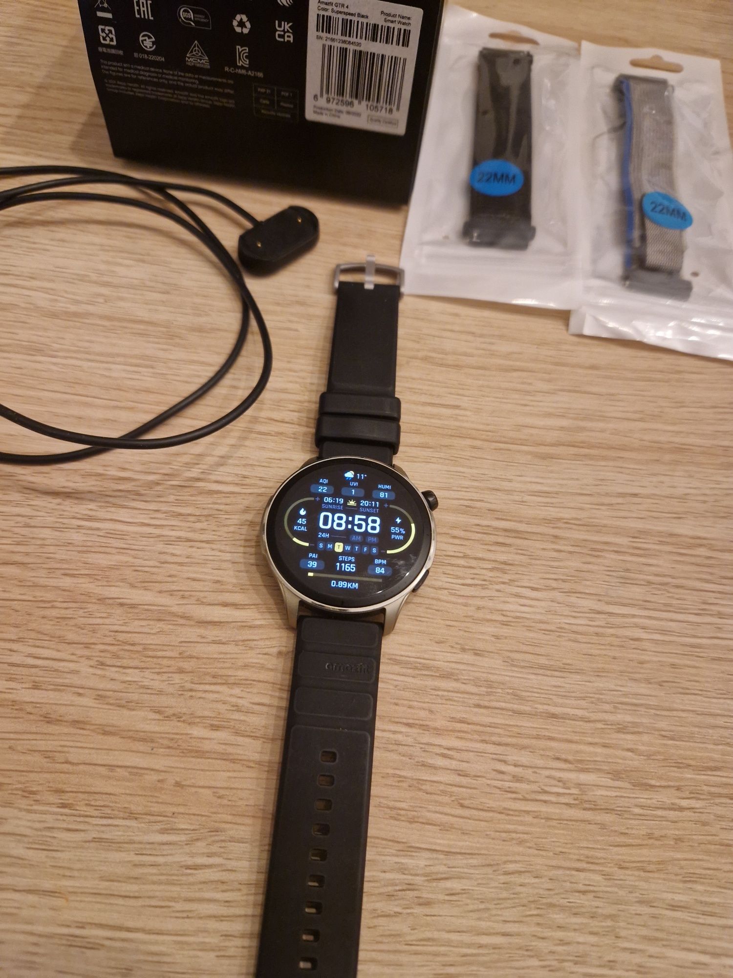 Smartwatch Amazfit GTR 4 перфектен