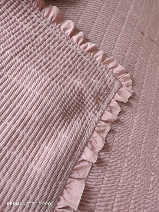 Покрывало и 2 наволочки двусторонее 220 на 240 Хлопок