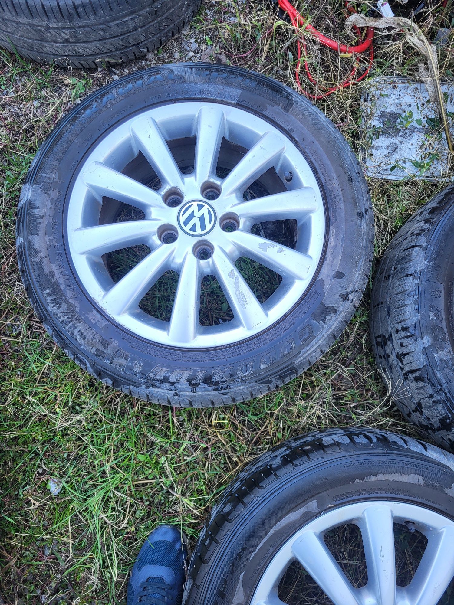 Джанти с гуми 16ки за VW, Skoda 215 55 16