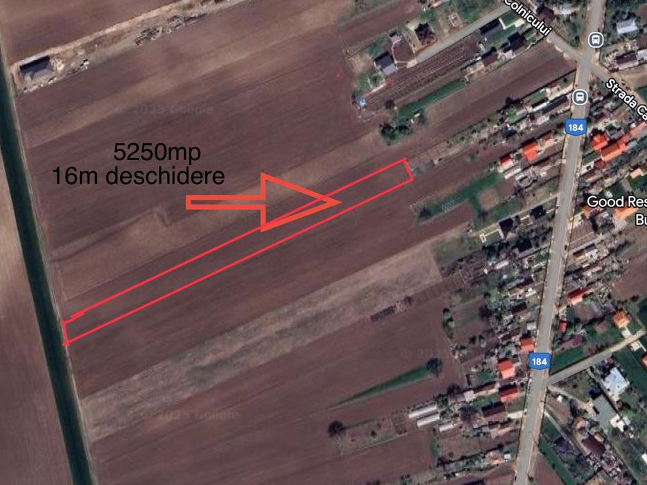 Teren intravilan Moara Vlasiei