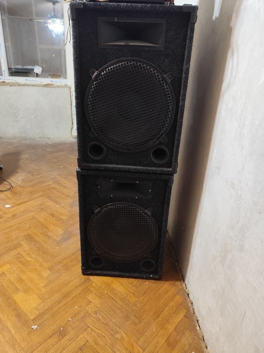 Тонколони 15inch и усилвател Biema w110