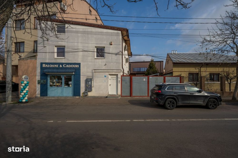 Spațiu comercial stradal 208 mp+casă separată|Bucureștii Noi-Bazilescu