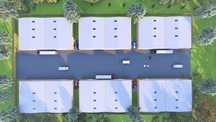 Oferim spre vanzare un complex logistic ( hale depozitare ]